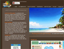 Tablet Screenshot of lantaemeraldresort.com
